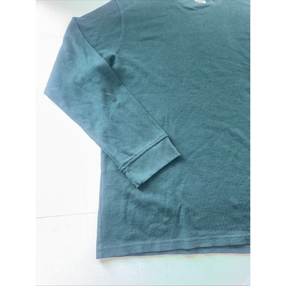 Levis Men Green Long Sleeve Crew Neck Thermal Shirt Size XXL - Picture 3 of 12